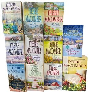 Debbie Macomber Paperback Book Lot‎ 11 Mixed Romance Cedar Cove Christmas